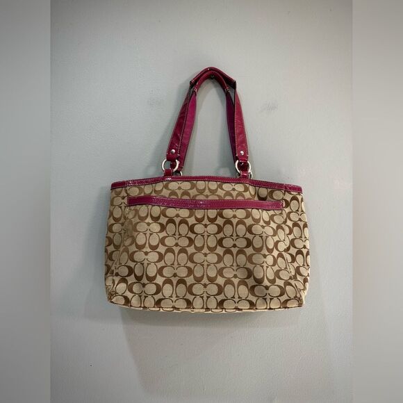 Coach Large Penelope Signature Tote VGUC - Picture 2 of 9